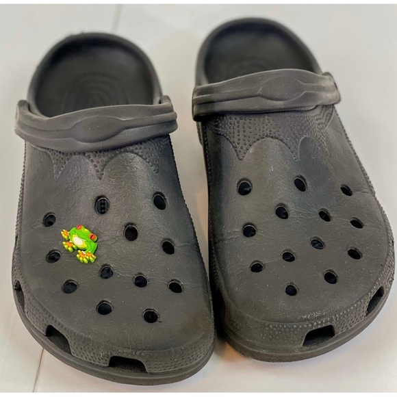 Crocs Black Clog Sandals - Picture 2 of 11